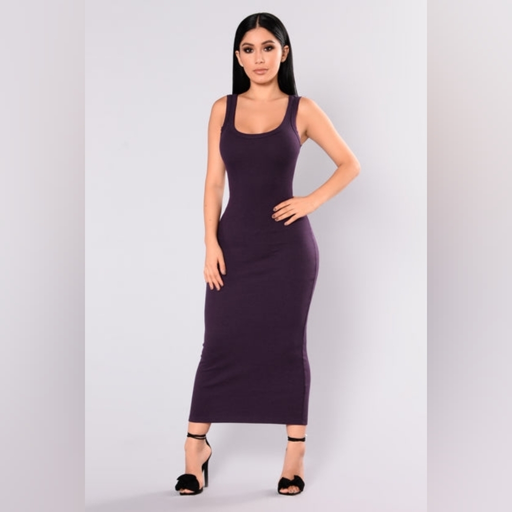ODDY Deep Purple Mini Dress
